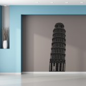 Wandtattoo Turm von Pisa