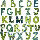 Kit Stickers alphabet