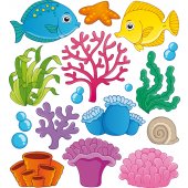 kit Stickers océan