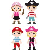 kit Stickers pirates