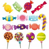 Stickers 15 bonbons