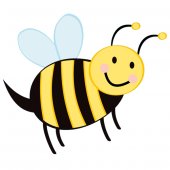 Stickers Abeille