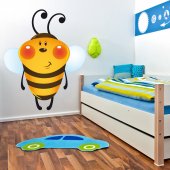 Autocollant Stickers muraux enfant abeille