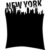 Stickers ardoise new york
