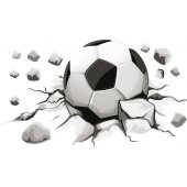 stickers ballon de foot