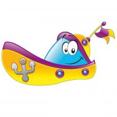 Stickers Bateau