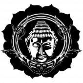 Stickers bouddha