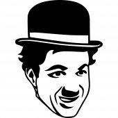 Stickers charlie chaplin