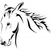 Stickers cheval