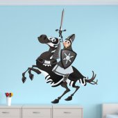 Autocollant Stickers mural enfant chevalier