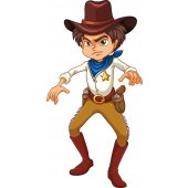 Stickers cowboy