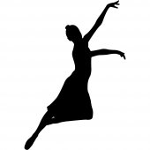 Stickers danseuse