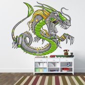 Autocollant Stickers muraux enfant dragon