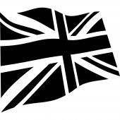 Stickers drapeau anglais