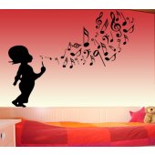 Stickers Enfant Musique