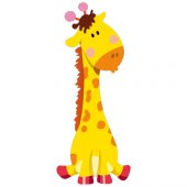 Stickers Girafe