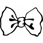 Stickers ipad 2 noeud papillon