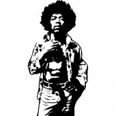 Stickers jimmy hendrix