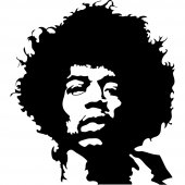 Stickers jimmy hendrix