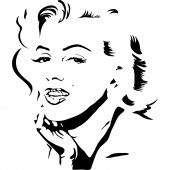 Stickers marilyn monroe