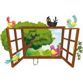 Autocollant Stickers muraux enfant oiseaux