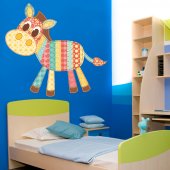 Autocollant Stickers mural enfant veau