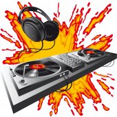 Stickers platine dj