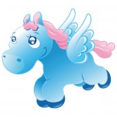 Stickers Poney