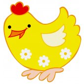 Stickers Poule