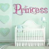 Autocollant Stickers muraux enfant princesse