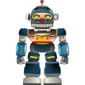 Stickers robot bleu