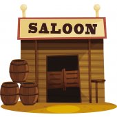 Stickers saloon