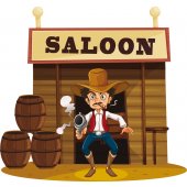 Stickers saloon