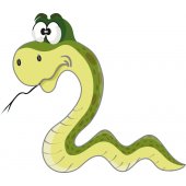 Stickers serpent