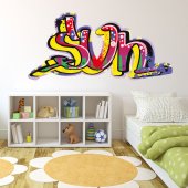 Autocollant Stickers mural ado sun