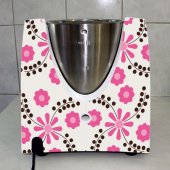 Stickers Thermomix TM 31 Flowers Pink