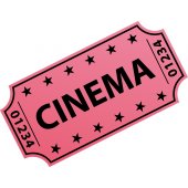 Stickers ticket cinema