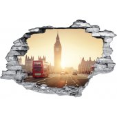 Stickers Trompe l'oeil 3D London