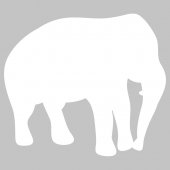 Stickers velleda éléphant
