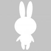 Stickers velleda lapin