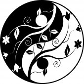 Stickers ying yang