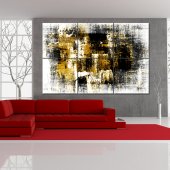 Triptyque Forex Abstrait