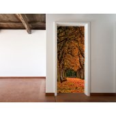 Adesivo per porte autunno