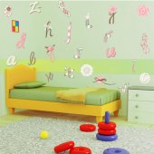 Alphabet Set Wall Stickers