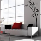 Autocolante decorativo bambu