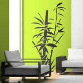 Autocolante decorativo bambu