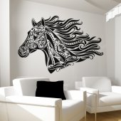 Autocolante decorativo cavalos