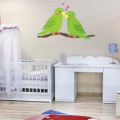 Autocolante decorativo infantil pássaro