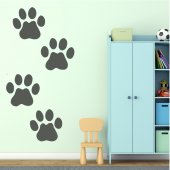 Autocolante decorativo infantil Patas do cão