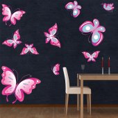 Butterflies Set Wall Stickers